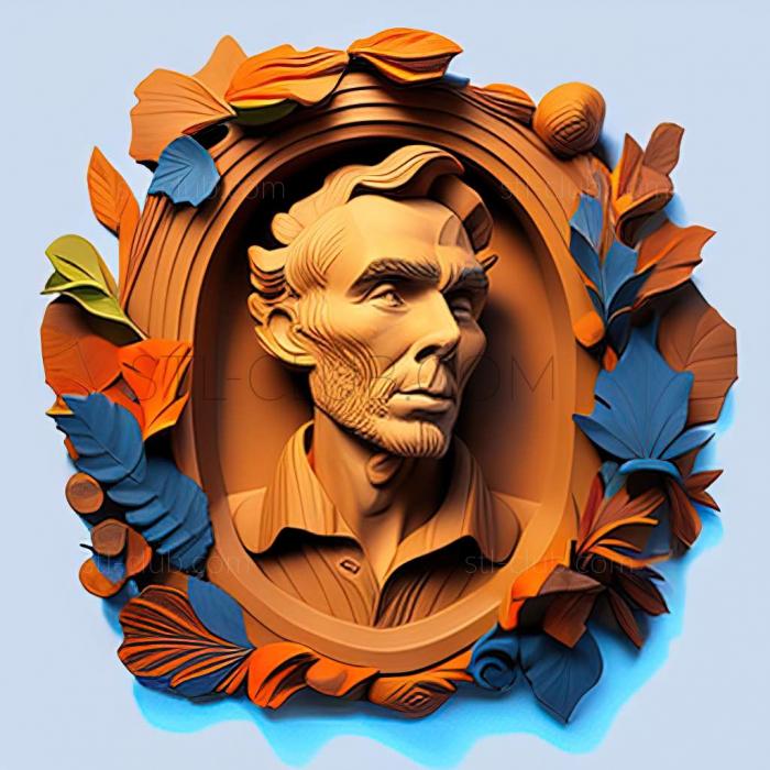 3D модель Джефф Кунс, американский художник (STL)